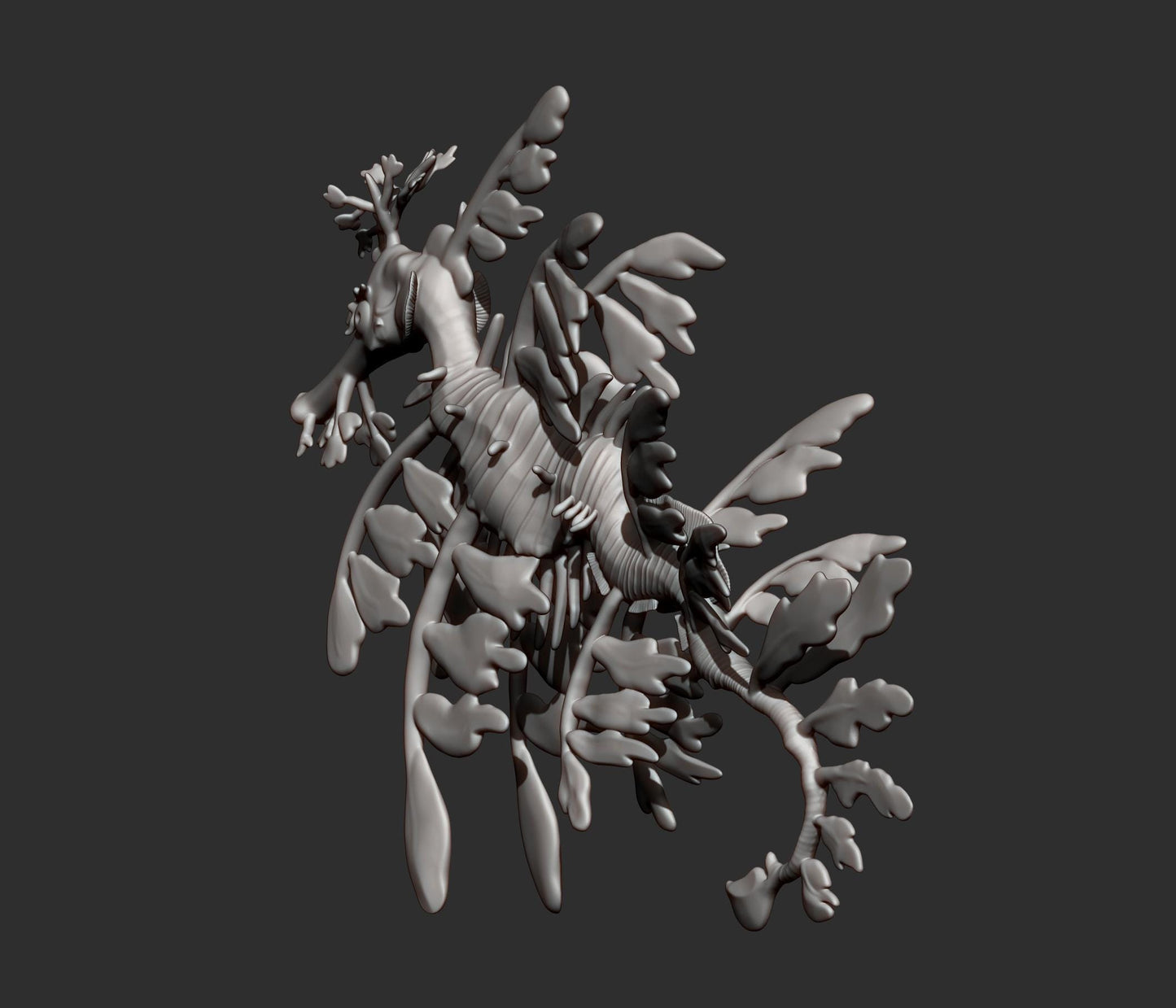 Leafy Sea Horse - UNPAINTED - Alexander3dart