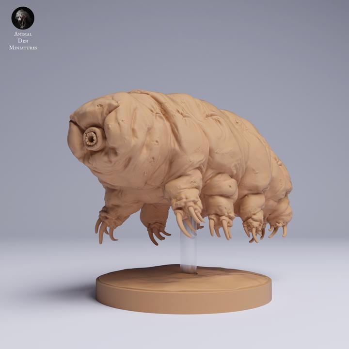 Tardigrade (Water Bear) - UNPAINTED Figurine - Animal Den Miniatures