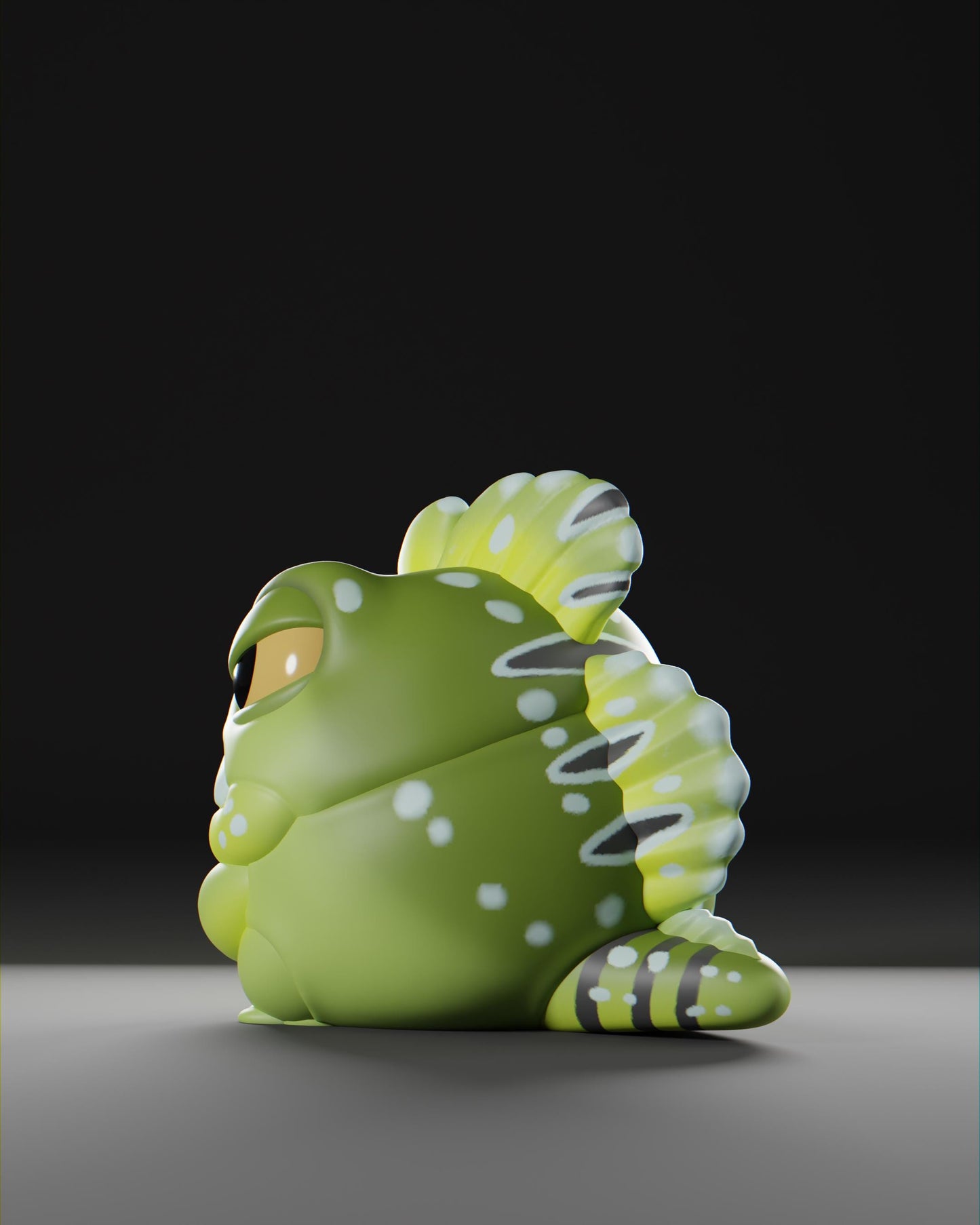 Basilii - UNPAINTED - Grumpii Art Toy