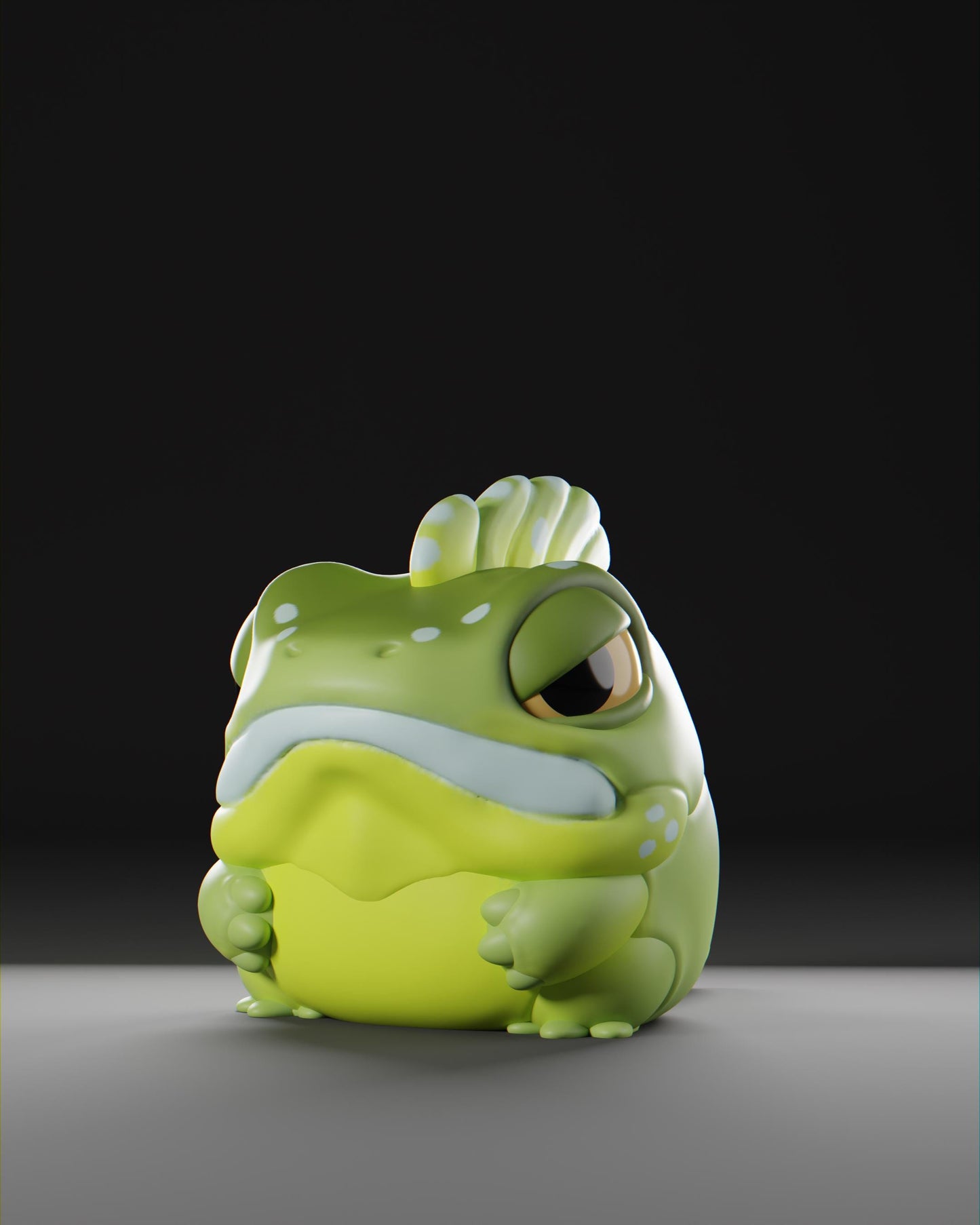 Basilii - UNPAINTED - Grumpii Art Toy