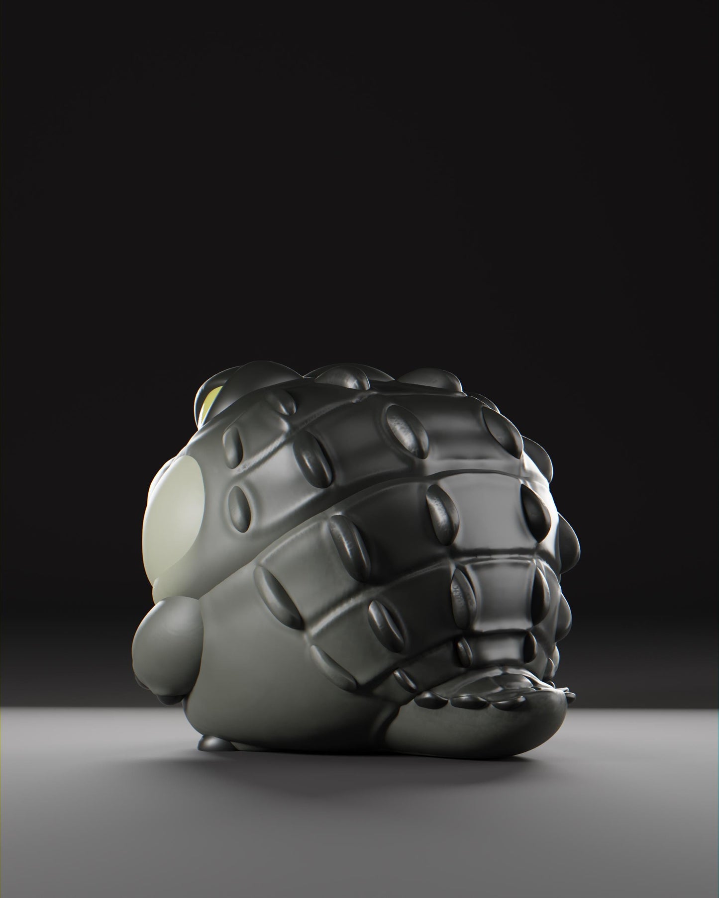 Caiiman - UNPAINTED 3D resin figure - Grumpii Art Toy