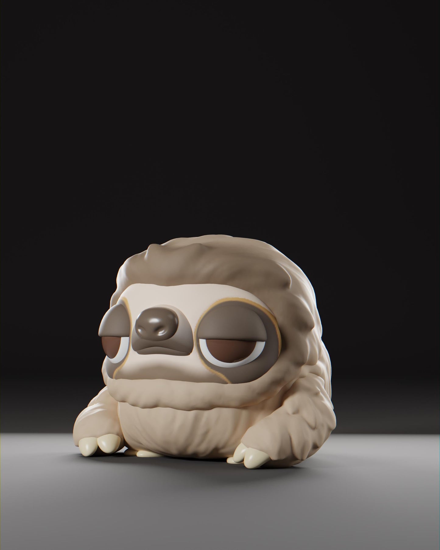 Lazii - UNPAINTED - Grumpii Art Toy