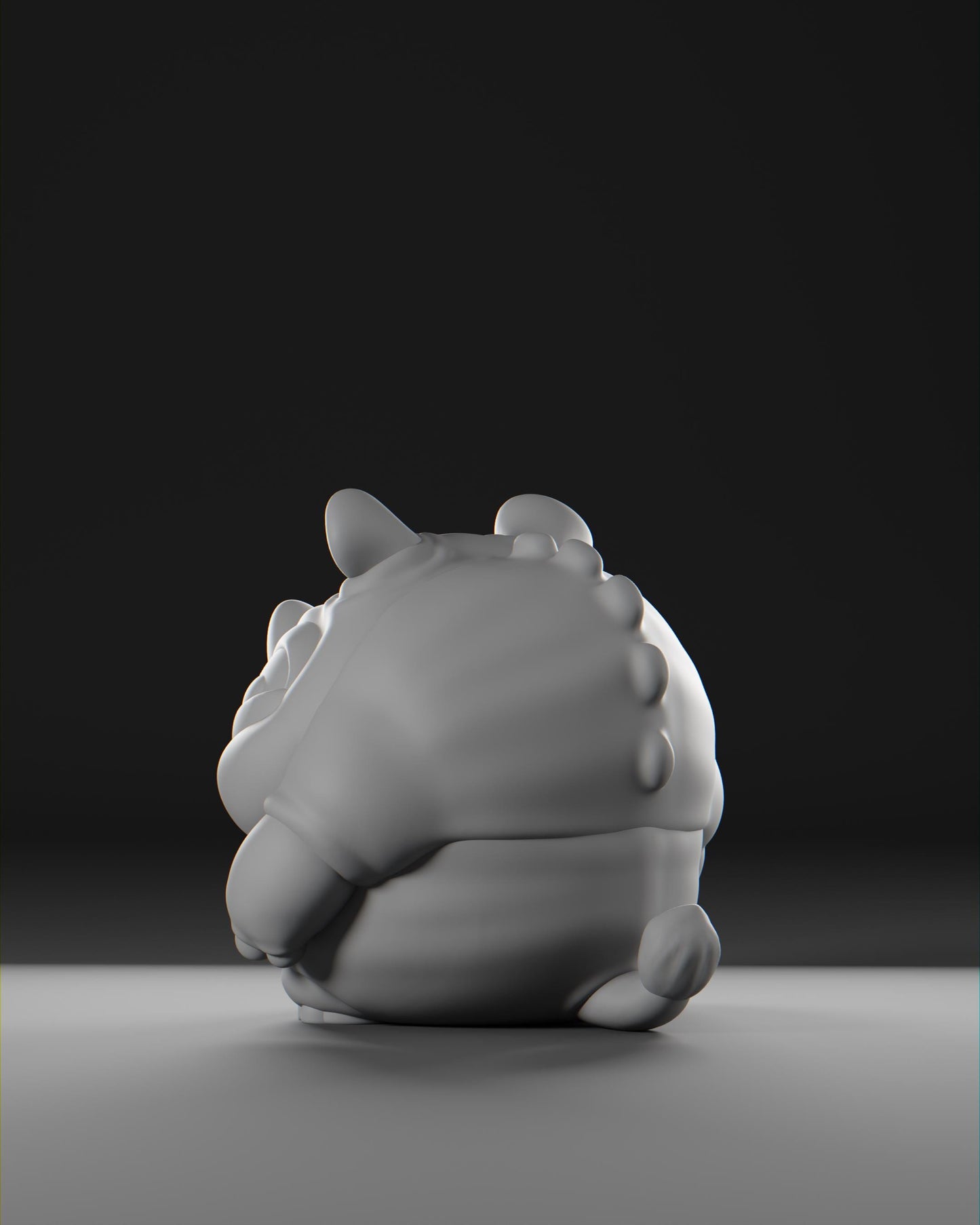 Rhiino - UNPAINTED - Grumpii Art Toy