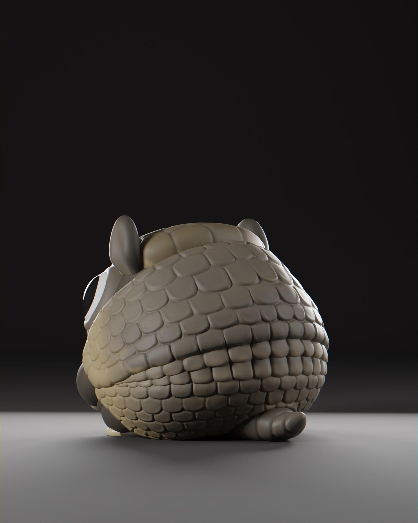 Rollii - UNPAINTED - Grumpii Art Toy