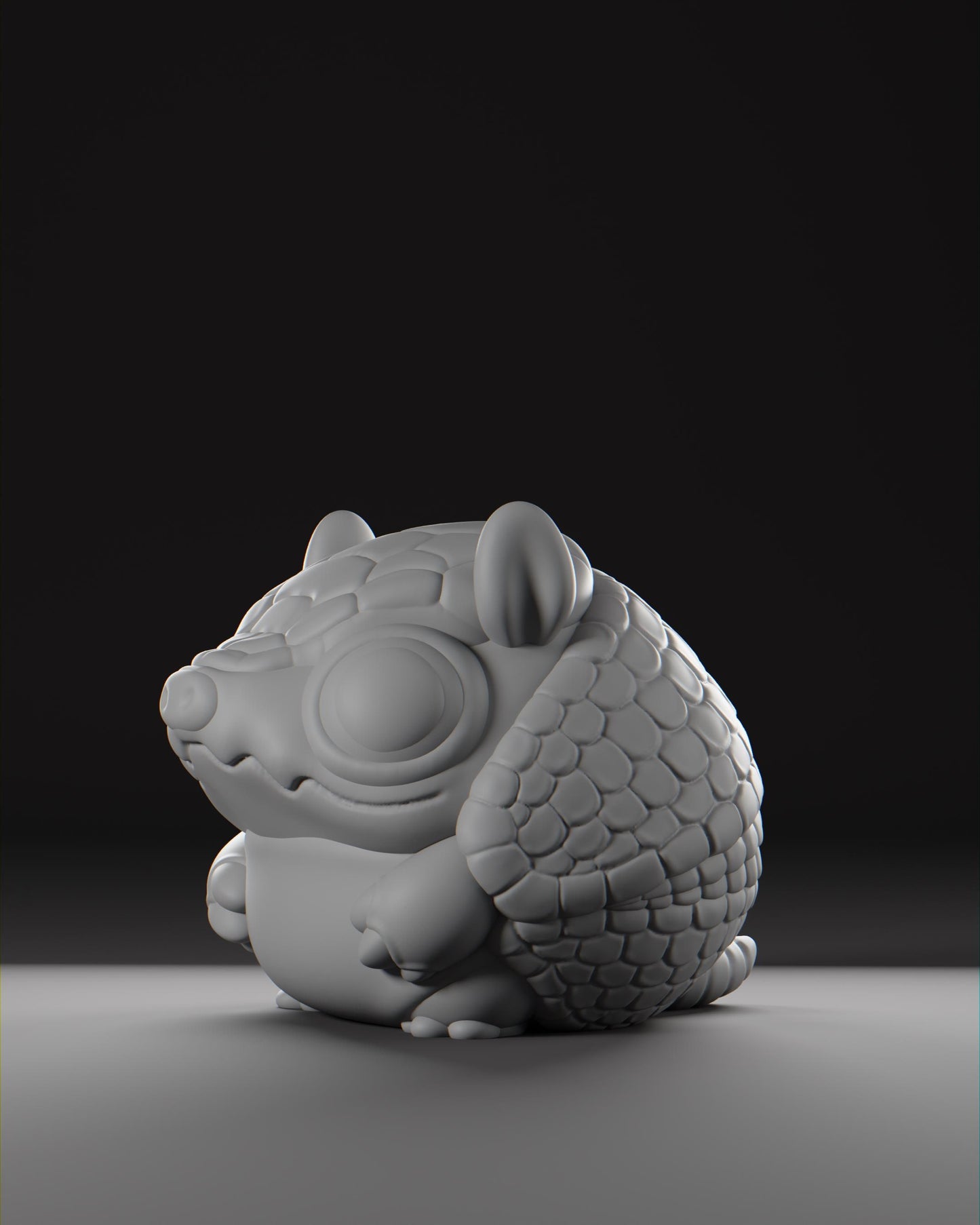 Rollii - UNPAINTED - Grumpii Art Toy