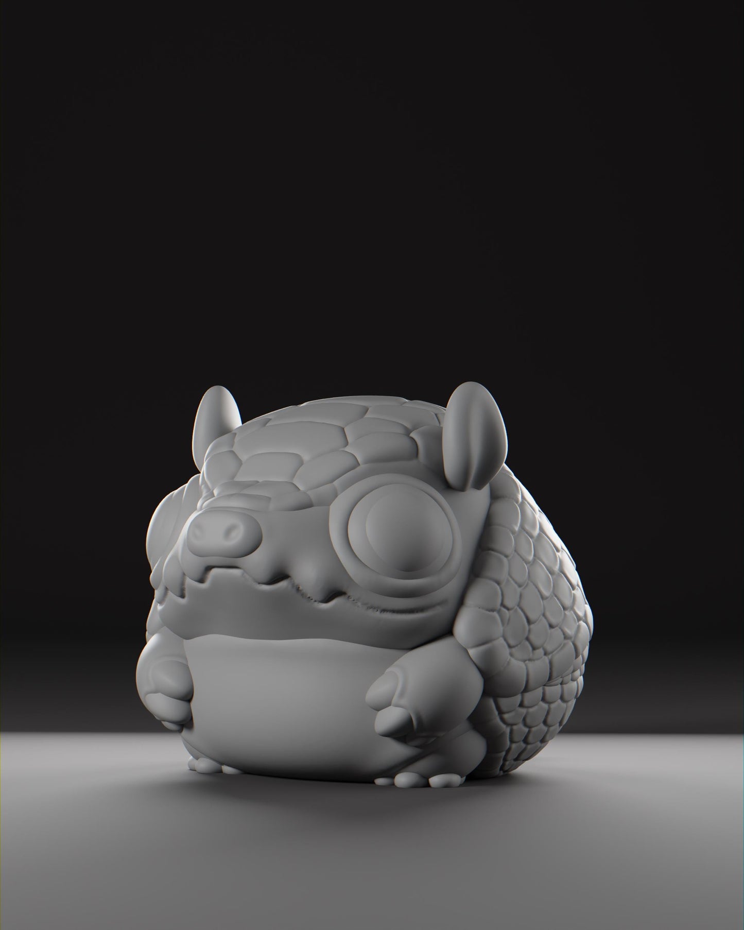 Rollii - UNPAINTED - Grumpii Art Toy