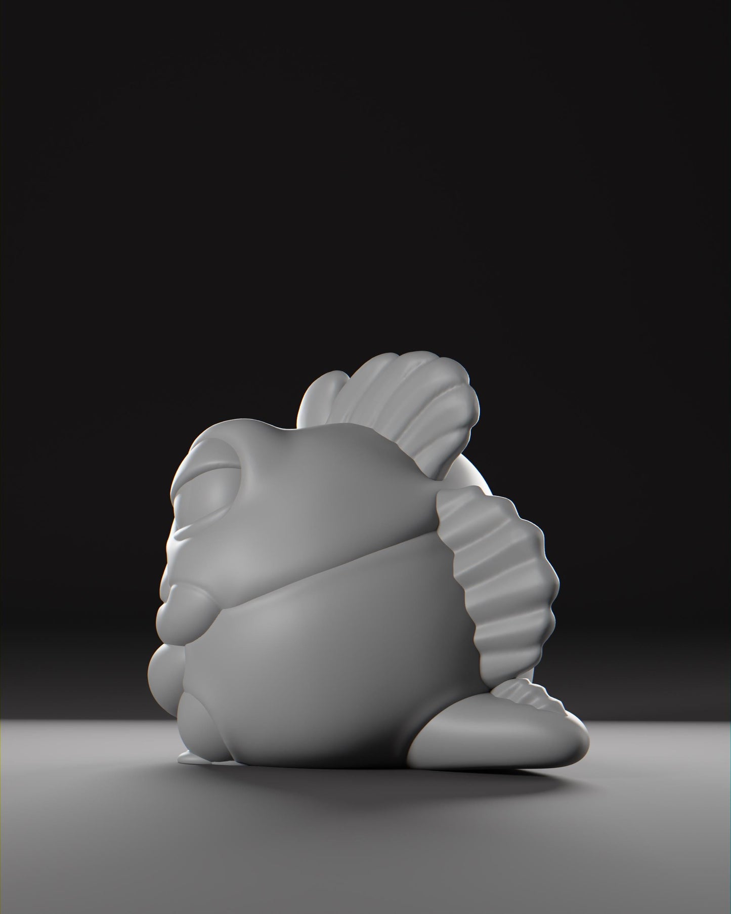 Basilii - UNPAINTED - Grumpii Art Toy