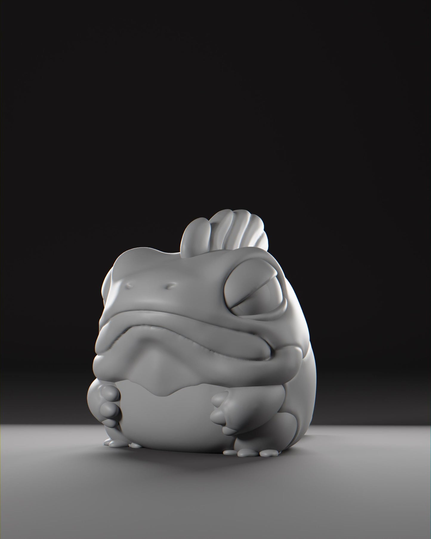 Basilii - UNPAINTED - Grumpii Art Toy