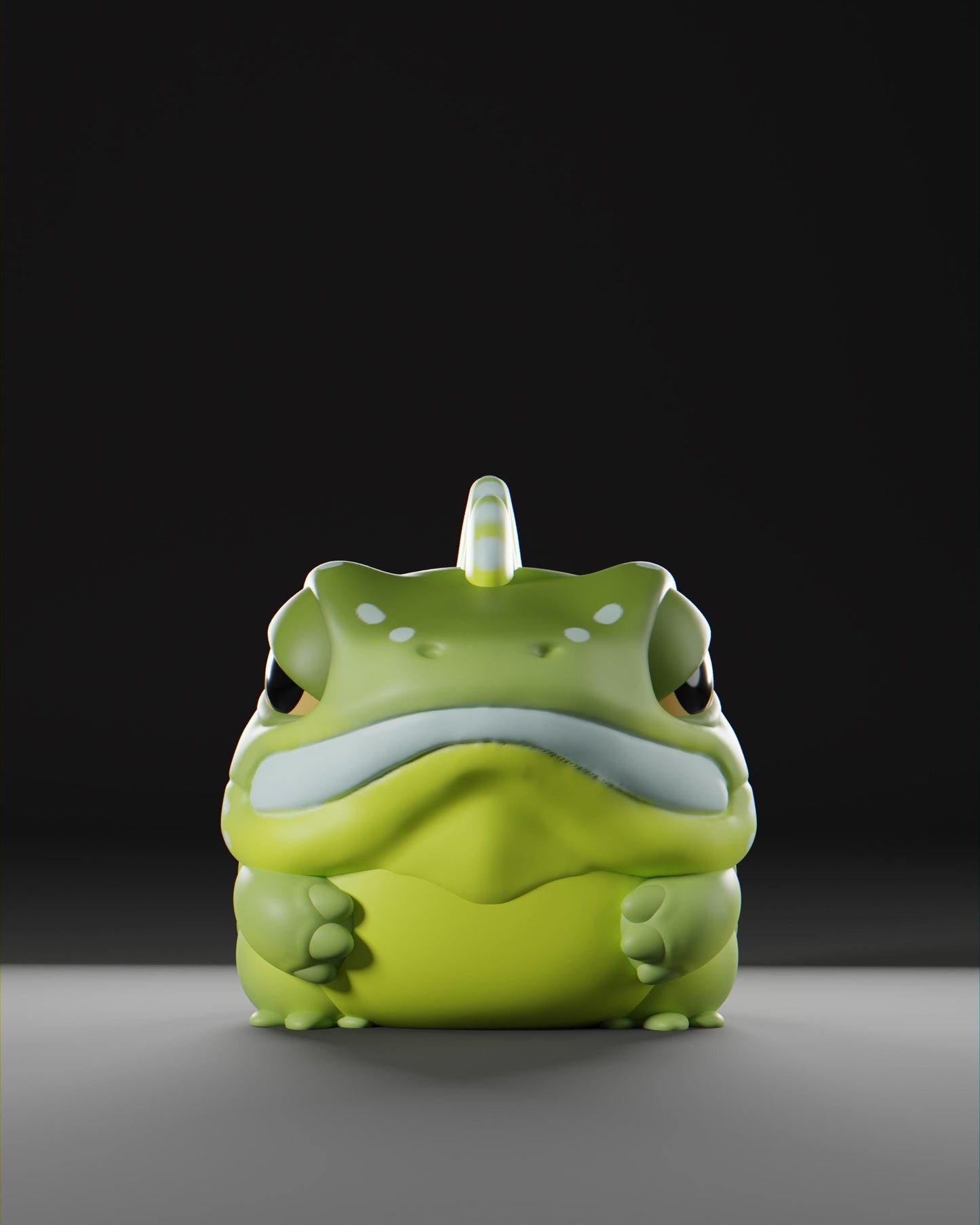 Basilii - UNPAINTED - Grumpii Art Toy