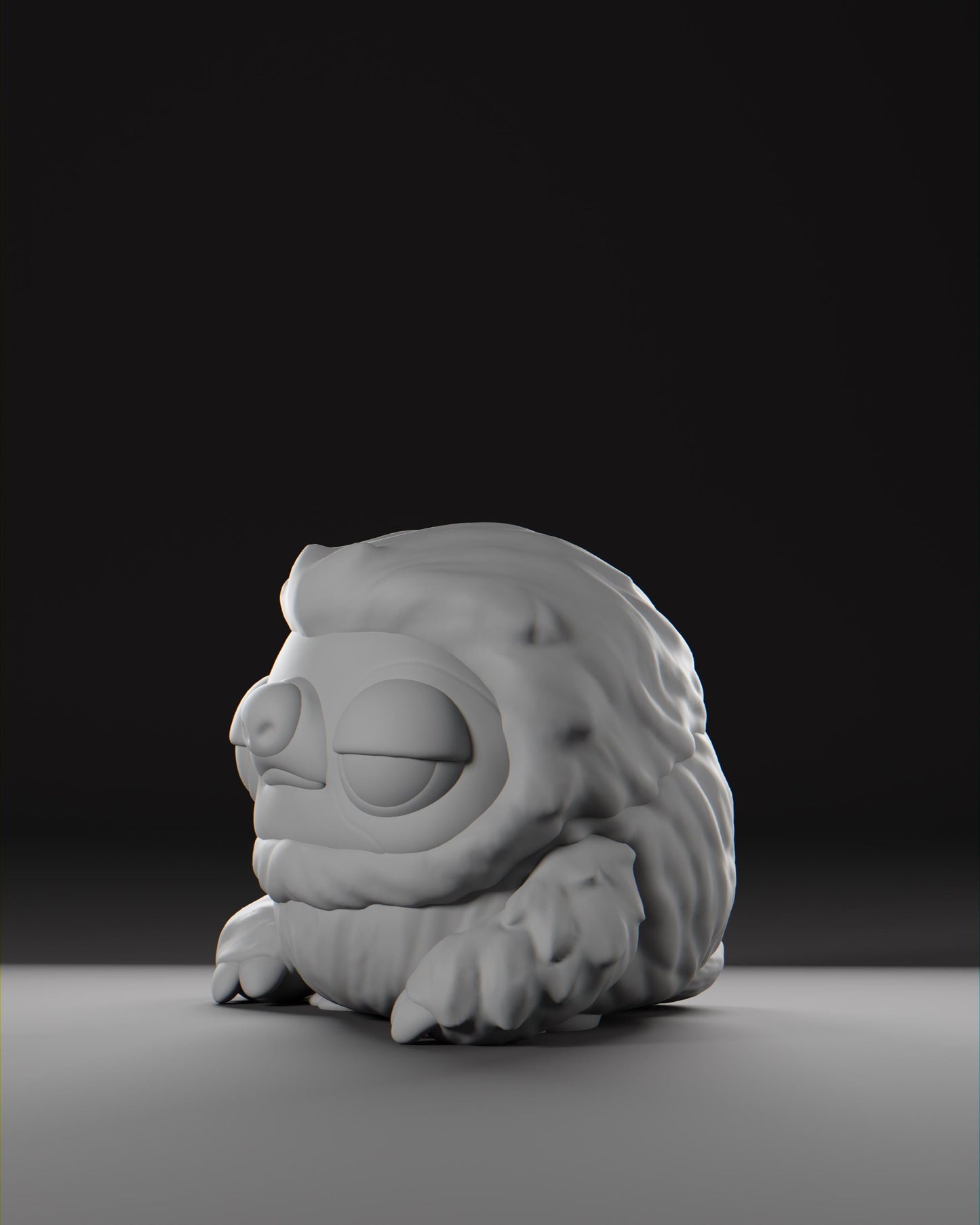 Lazii - UNPAINTED - Grumpii Art Toy