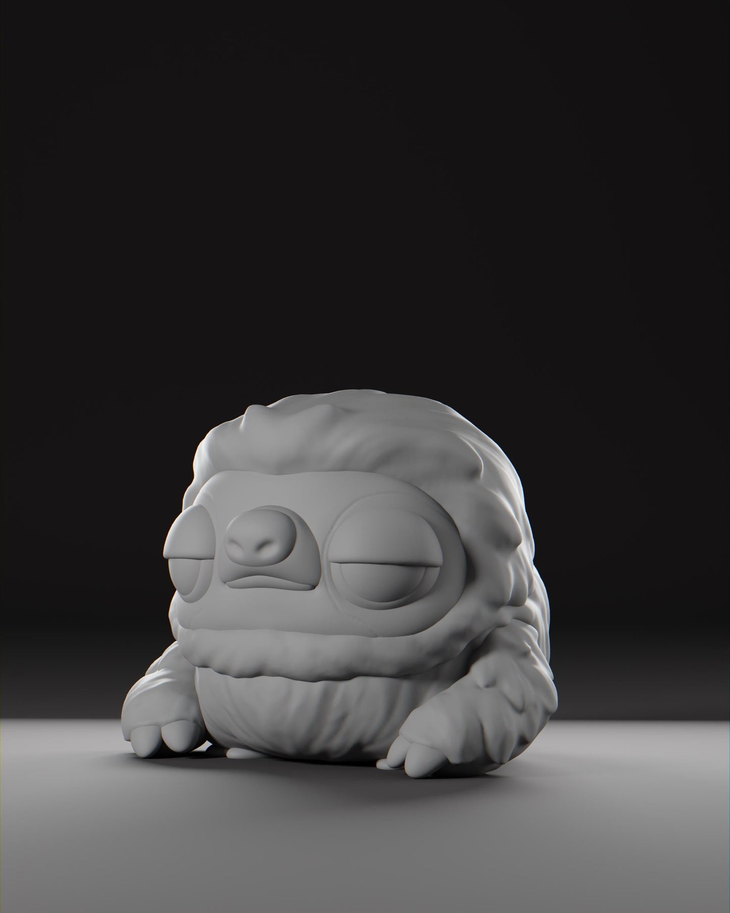 Lazii - UNPAINTED - Grumpii Art Toy