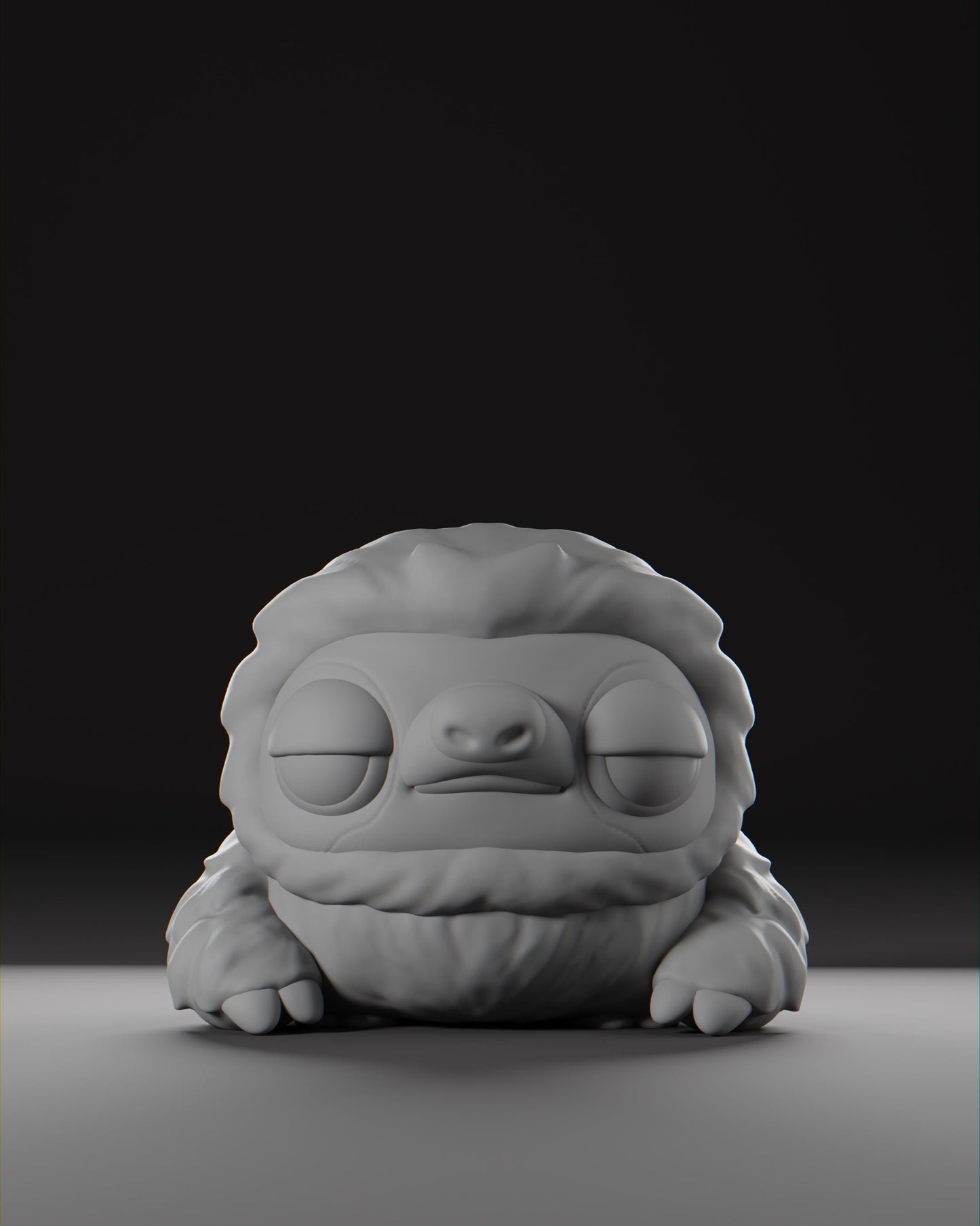 Lazii - UNPAINTED - Grumpii Art Toy