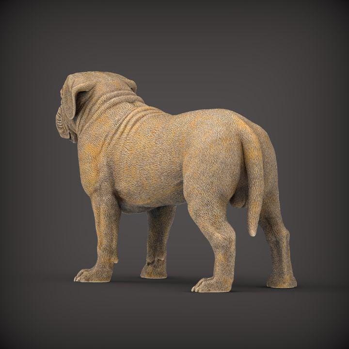 Dogues de Bordeaux - UNPAINTED 3D Figure - Alexander3dart