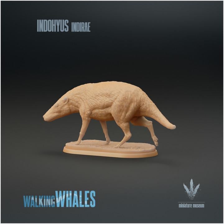 Indohyus indirae : The Missing Link - UNPAINTED 3D figure - Miniature Museum
