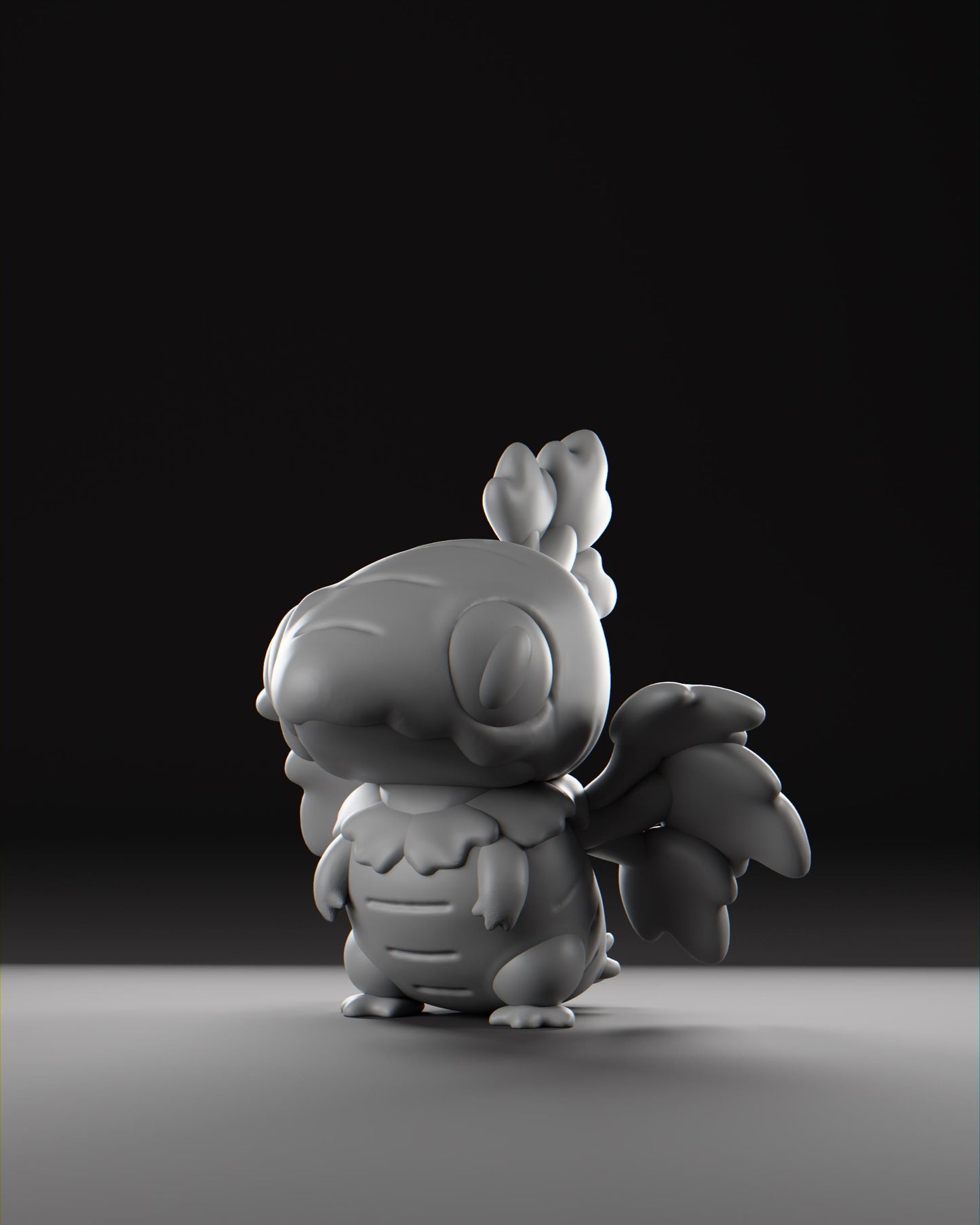 Drarrot - UNPAINTED 3D Resin Figure - Grumpii Art Toy