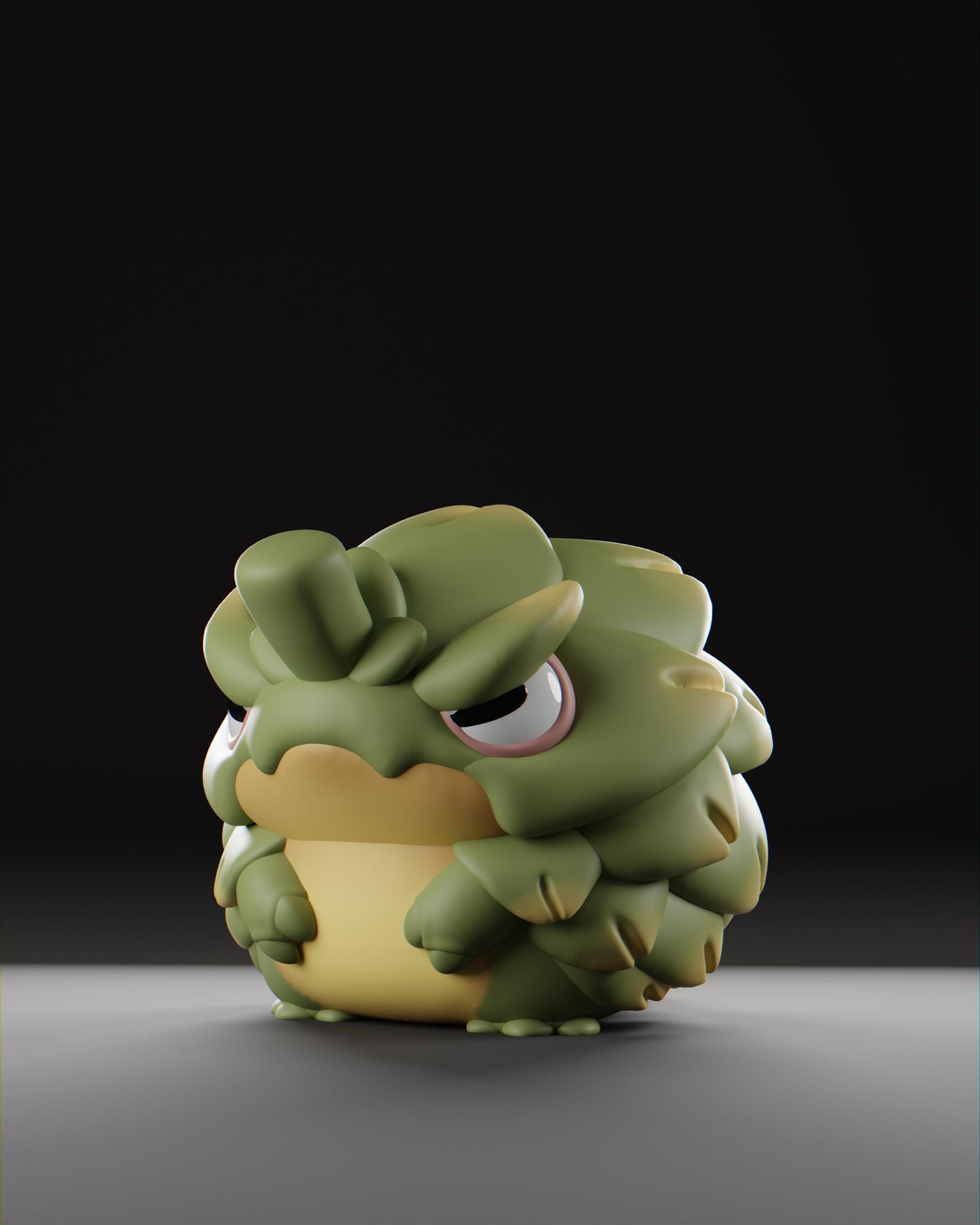 Chokii - UNPAINTED - Grumpii Art Toy