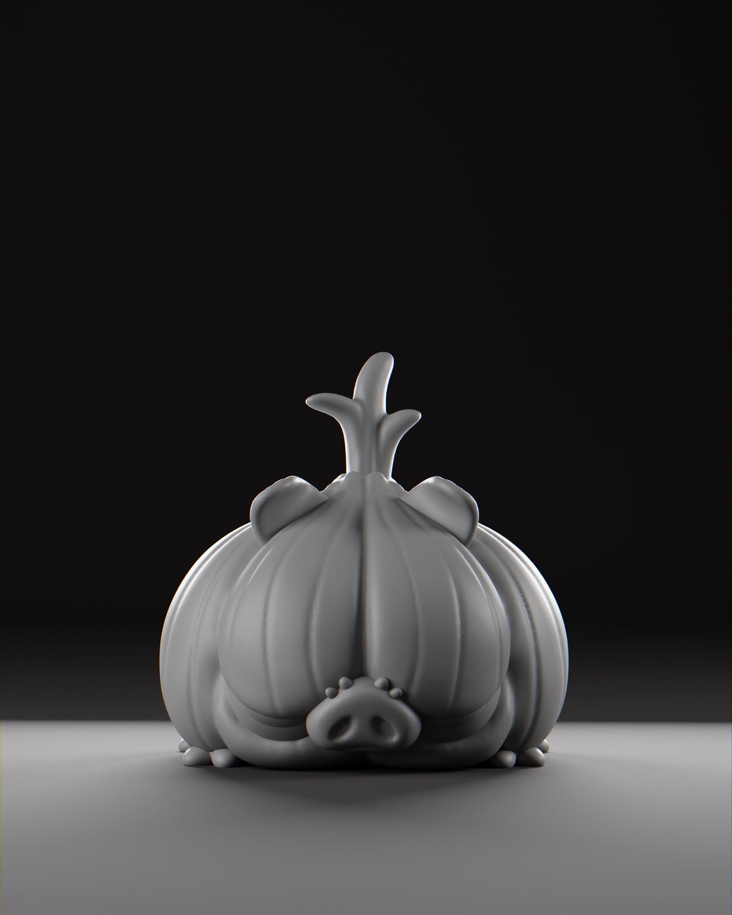 Garpig - UNPAINTED - Grumpii Art Toy