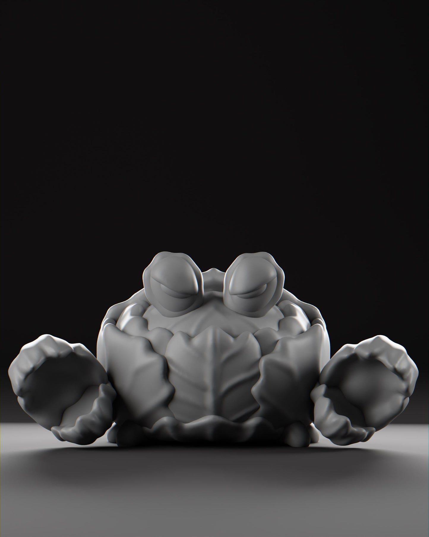 Crabbage - UNPAINTED - Grumpii Art Toy