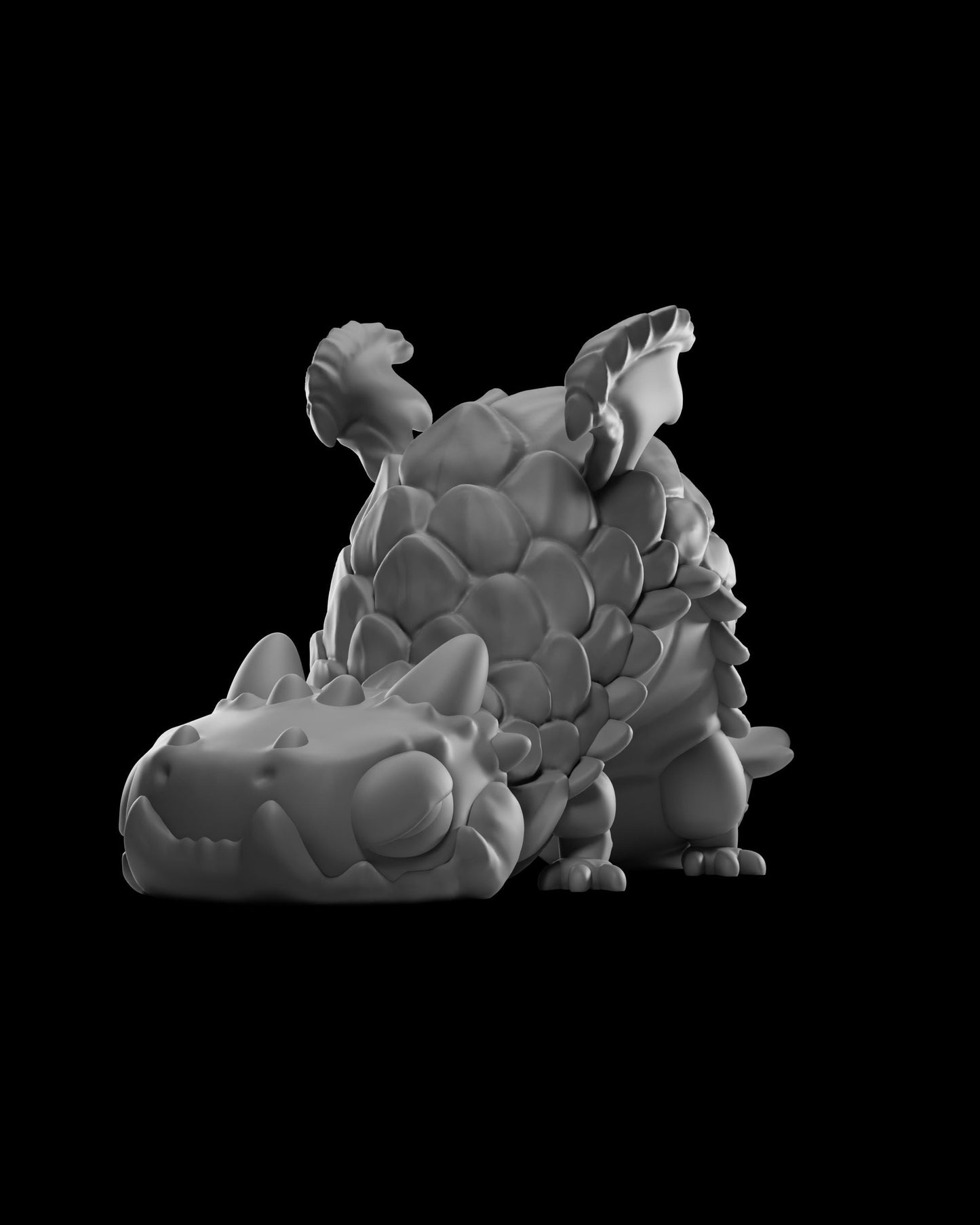 Humpii - UNPAINTED - Grumpii Art Toy