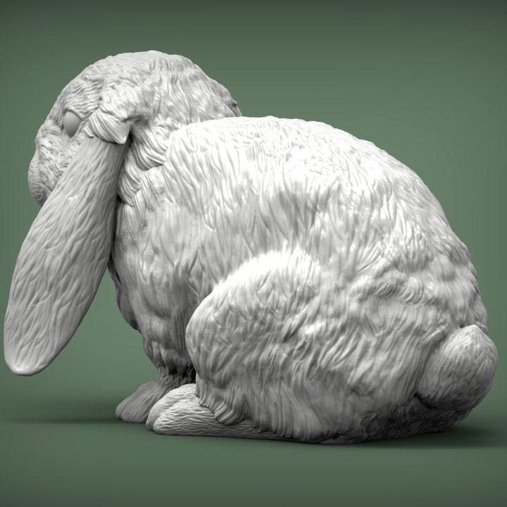 American Fuzzy Fop - UNPAINTED 3D resin figure - Alexander3dart