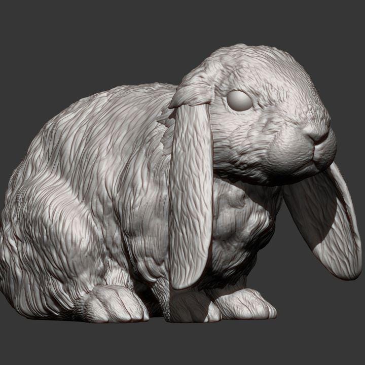 American Fuzzy Fop - UNPAINTED 3D resin figure - Alexander3dart