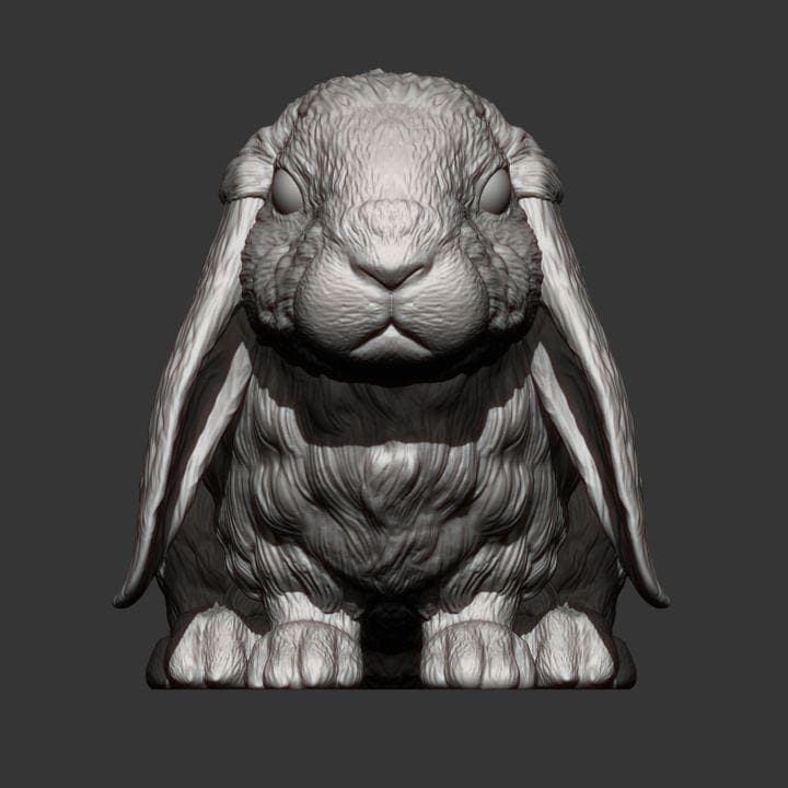 American Fuzzy Fop - UNPAINTED 3D resin figure - Alexander3dart