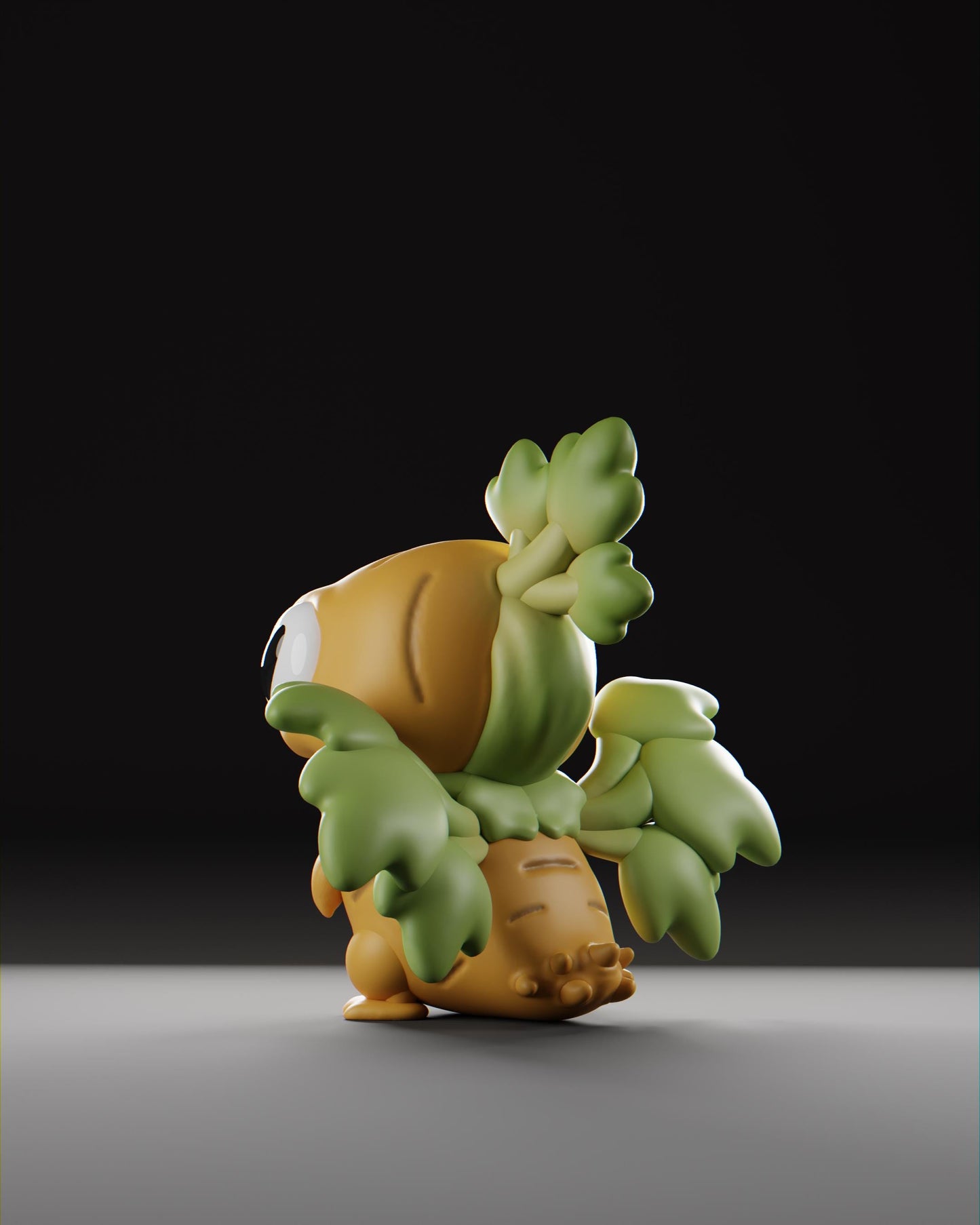Drarrot - UNPAINTED 3D Resin Figure - Grumpii Art Toy