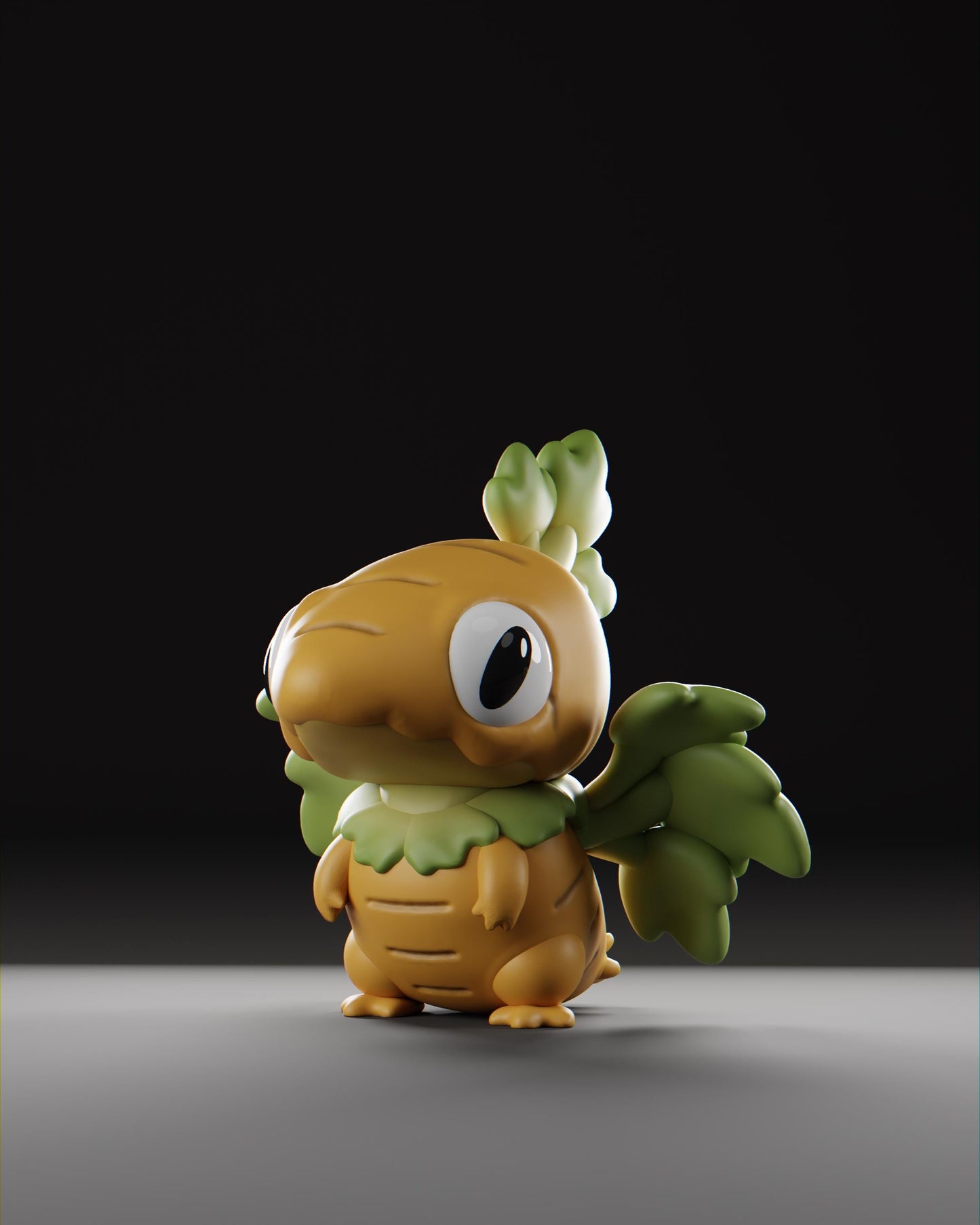 Drarrot - UNPAINTED 3D Resin Figure - Grumpii Art Toy
