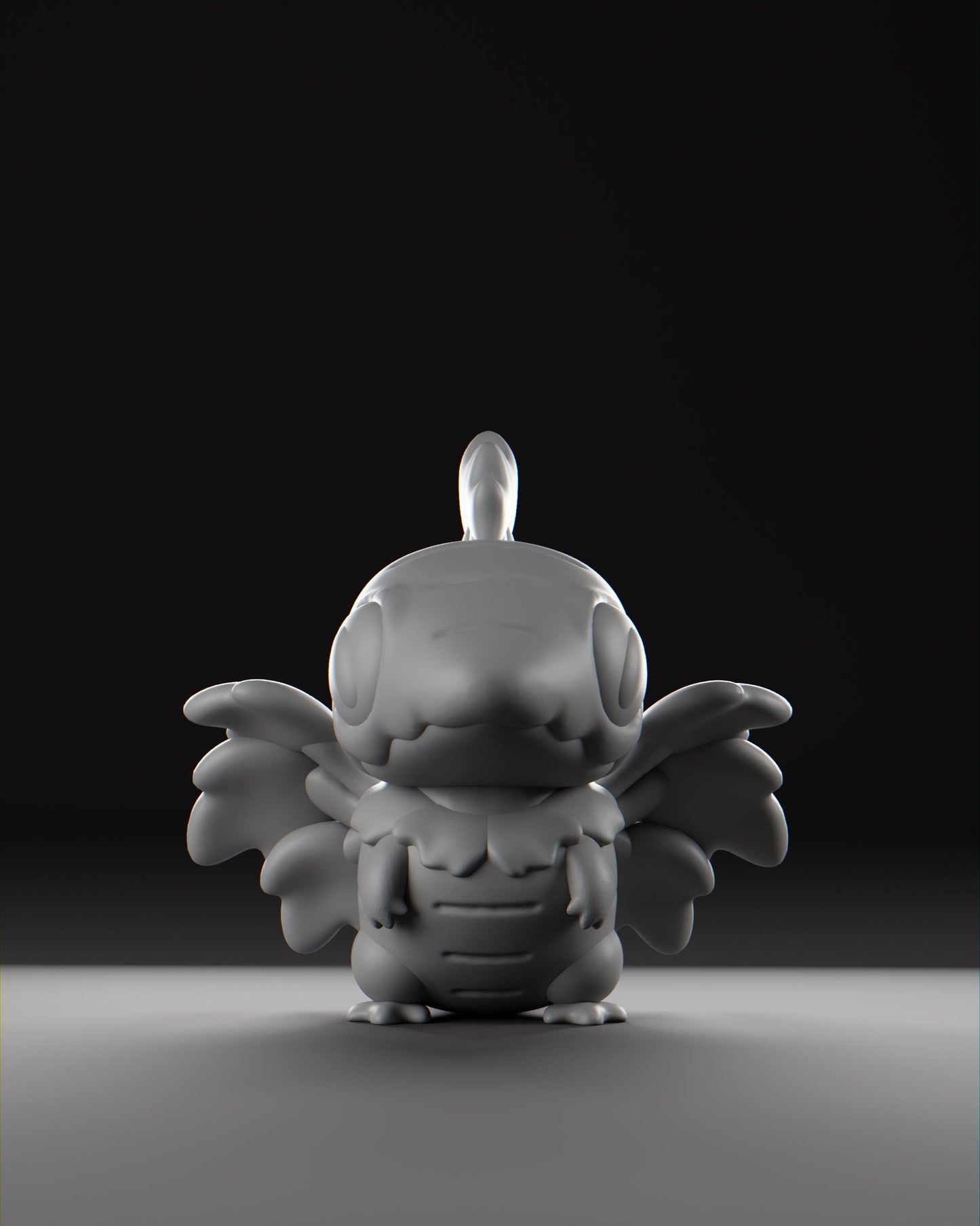 Drarrot - UNPAINTED 3D Resin Figure - Grumpii Art Toy