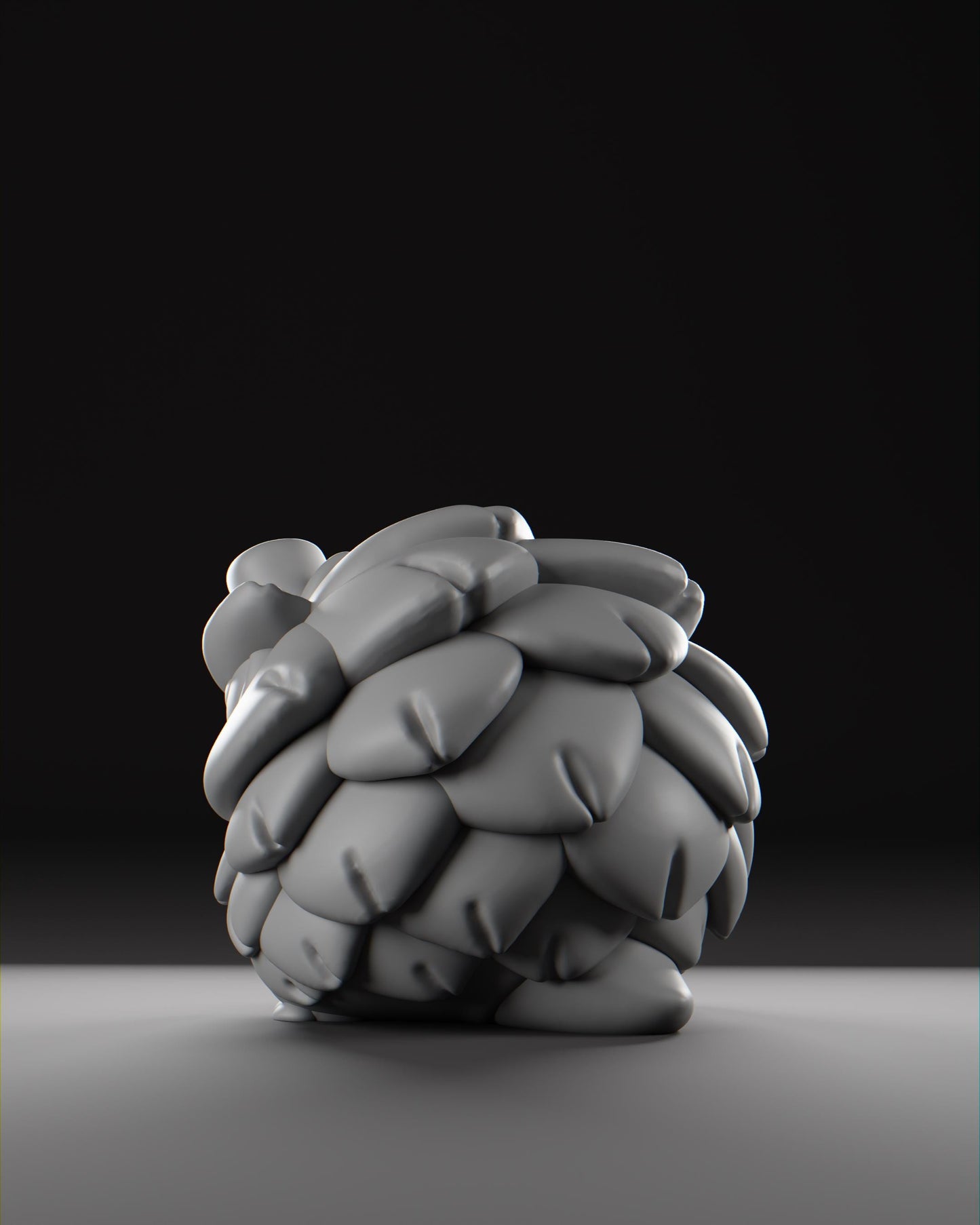 Chokii - UNPAINTED - Grumpii Art Toy