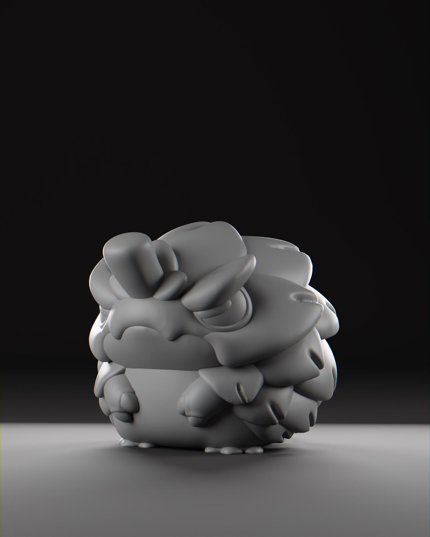 Chokii - UNPAINTED - Grumpii Art Toy