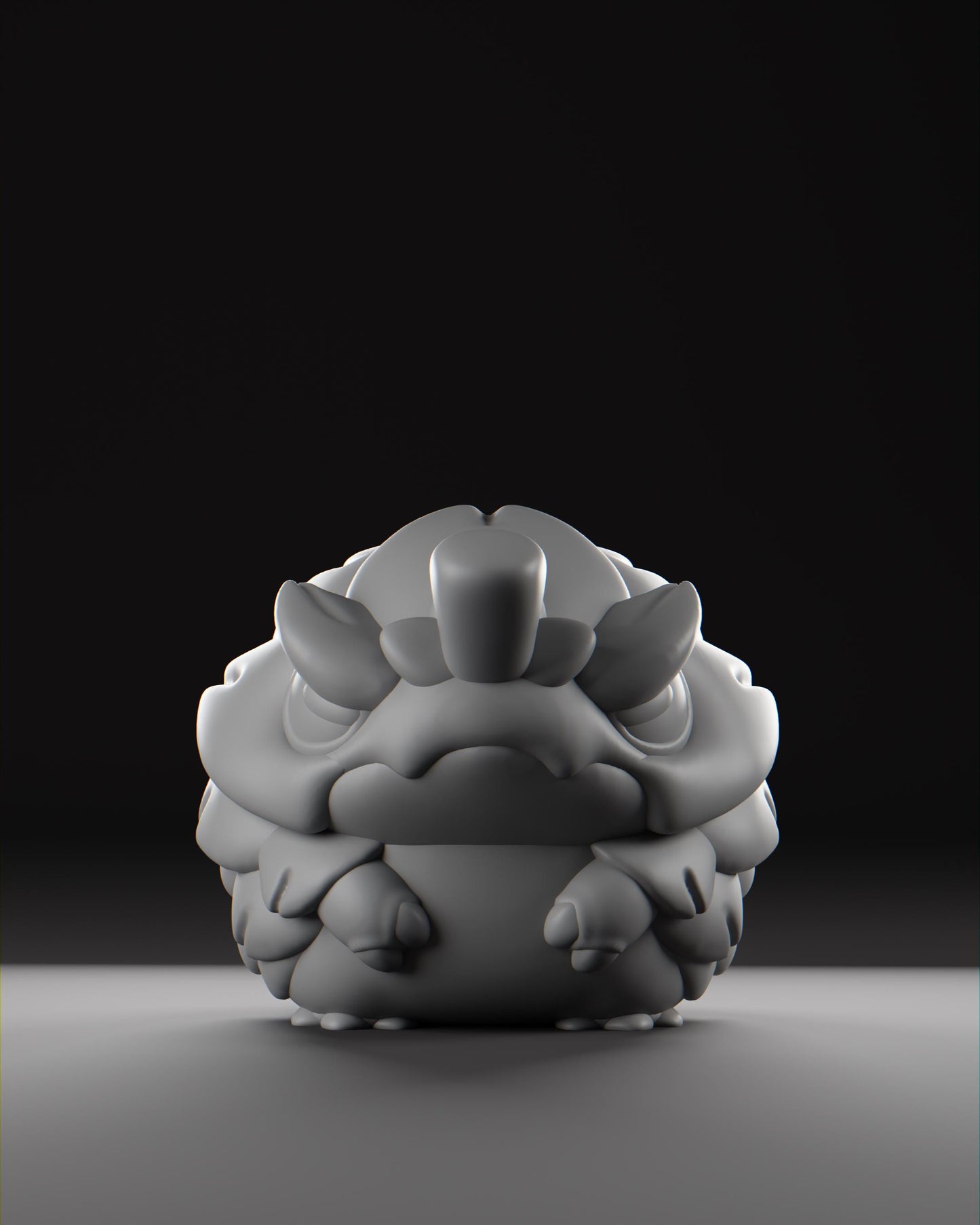 Chokii - UNPAINTED - Grumpii Art Toy