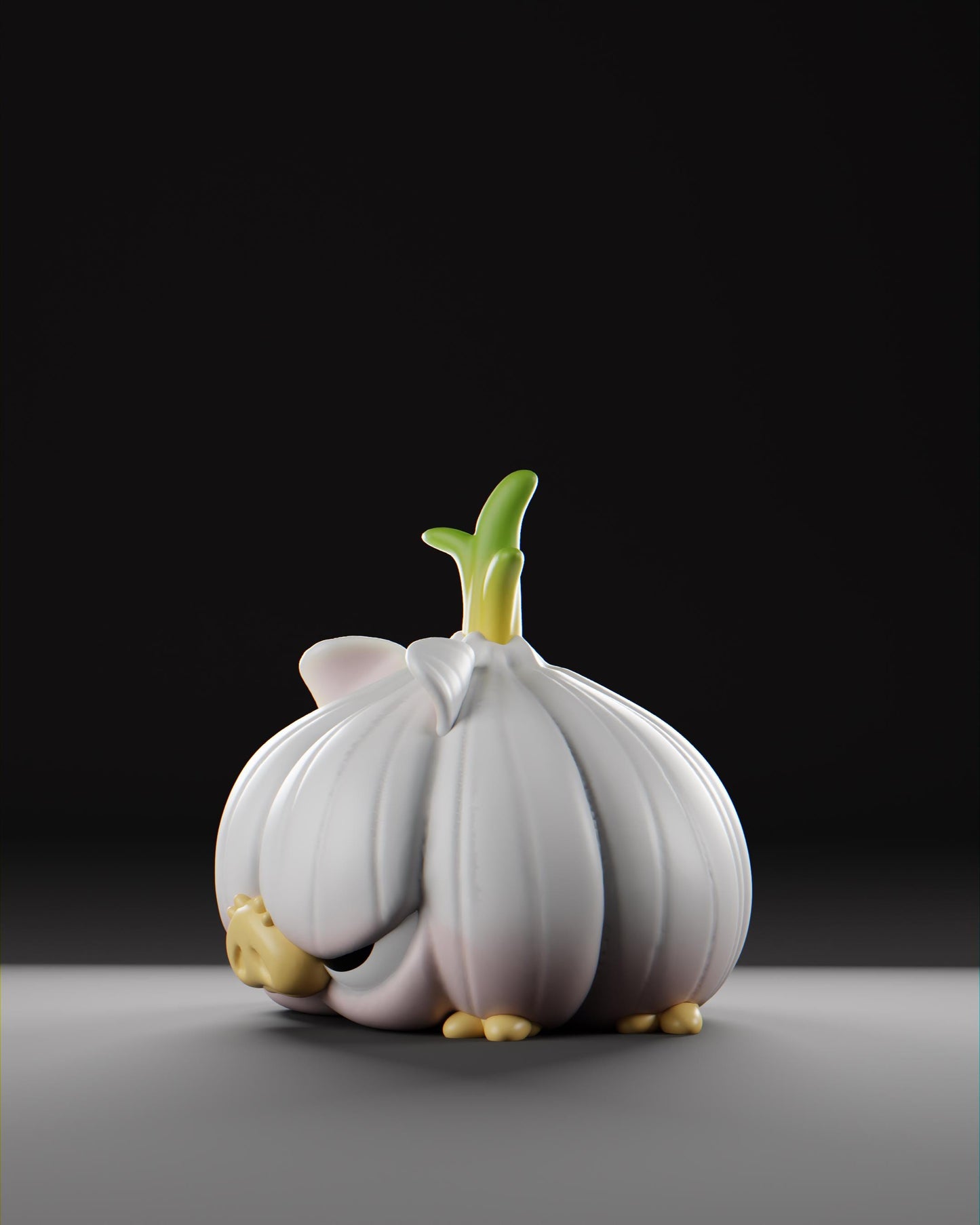 Garpig - UNPAINTED - Grumpii Art Toy