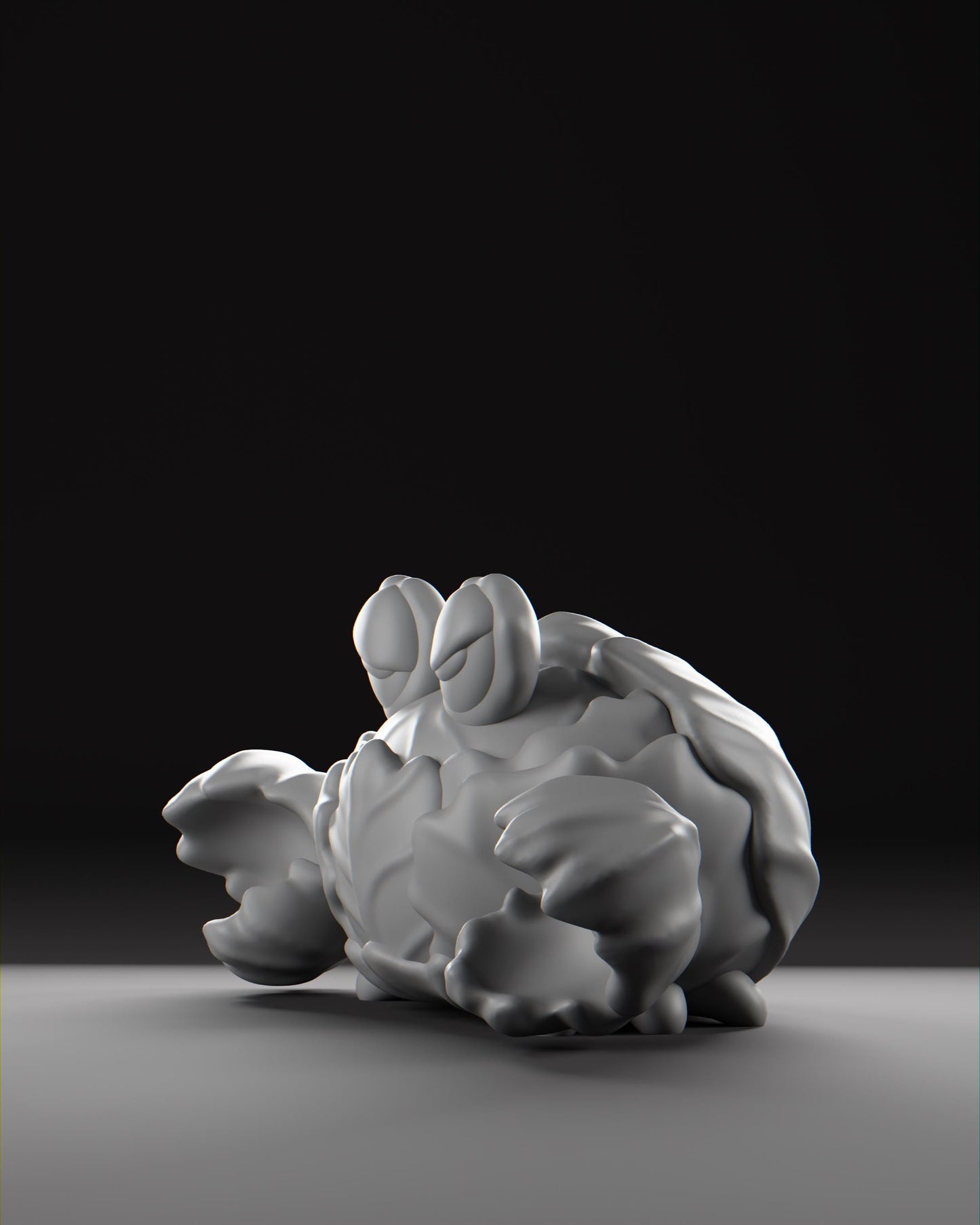 Crabbage - UNPAINTED - Grumpii Art Toy