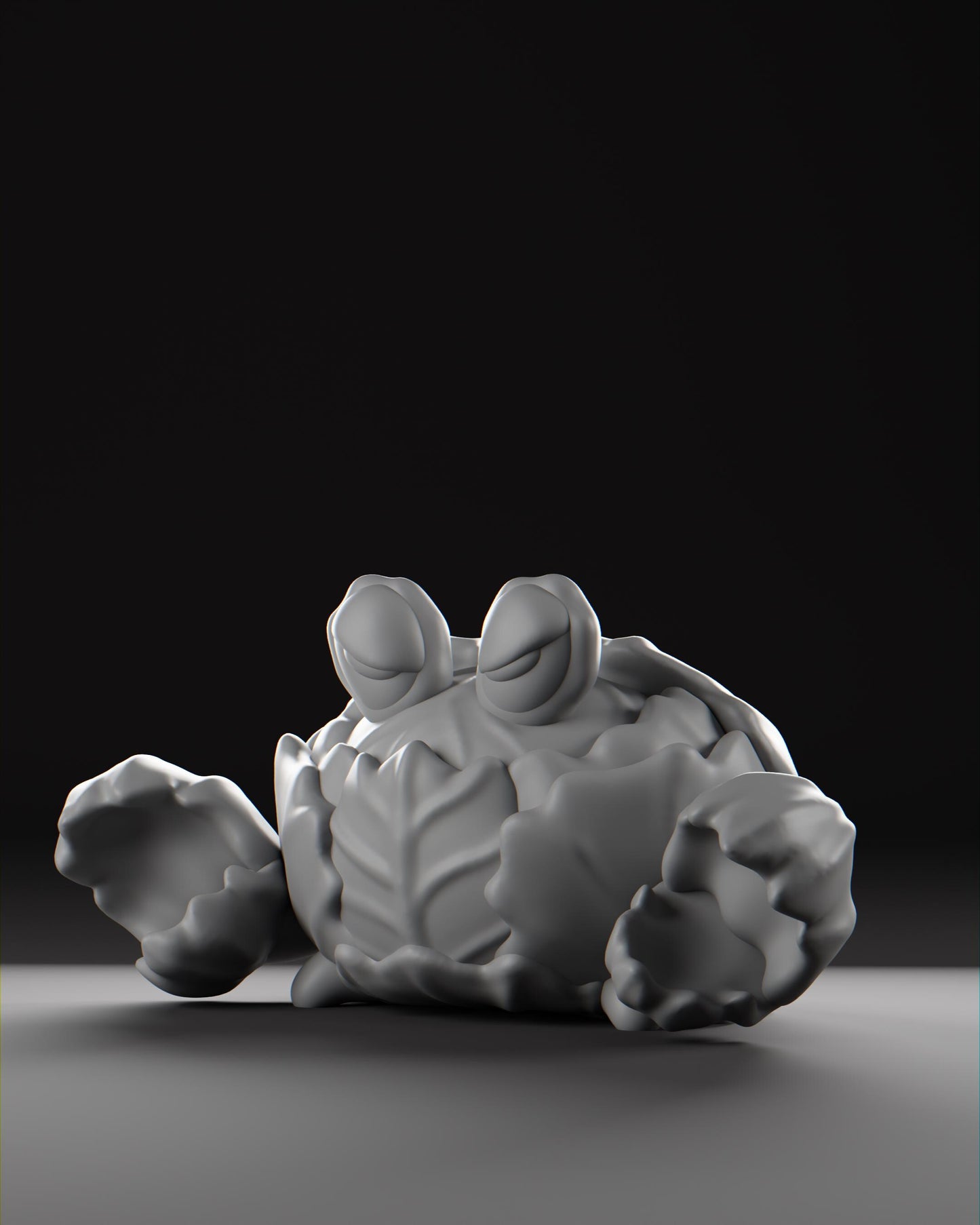 Crabbage - UNPAINTED - Grumpii Art Toy
