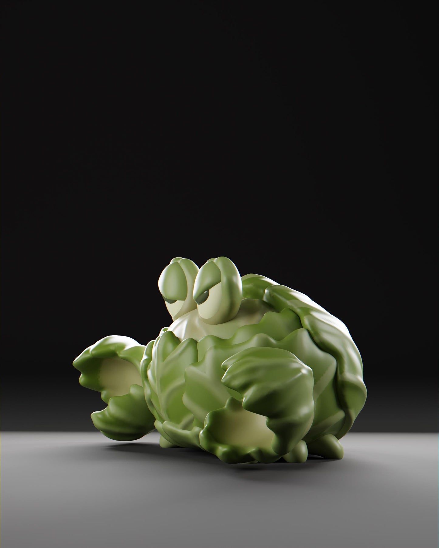 Crabbage - UNPAINTED - Grumpii Art Toy