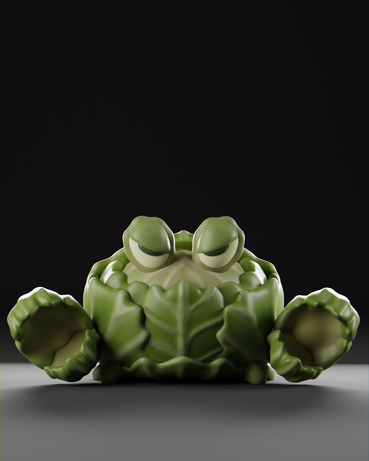 Crabbage - UNPAINTED - Grumpii Art Toy