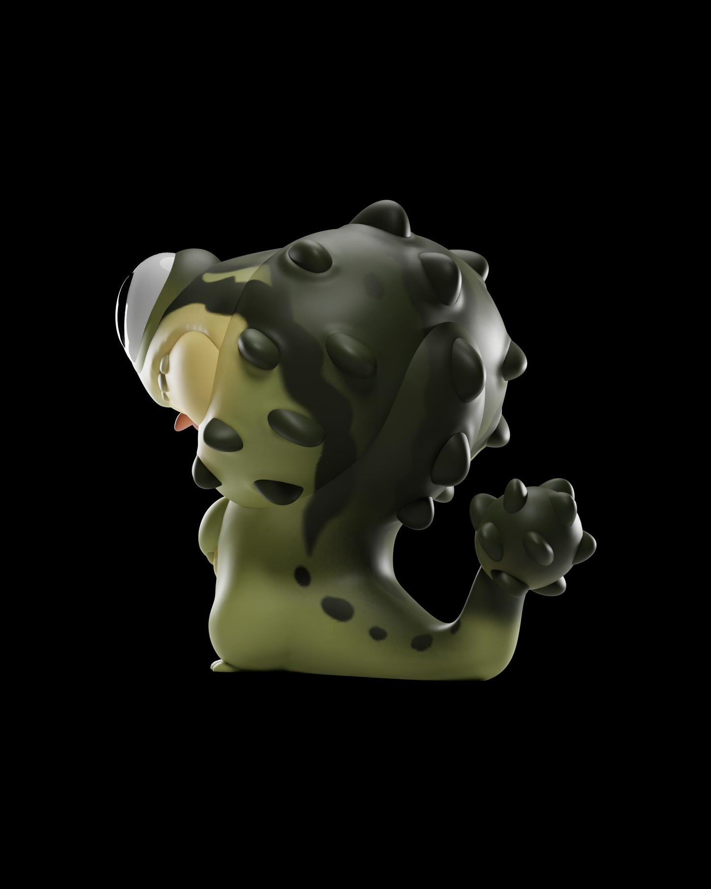Puffii - UNPAINTED - Grumpii Art Toy