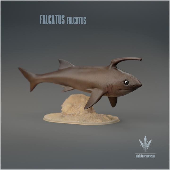 Falcatus falcatus : The Prehistoric Chimaera - UNPAINTED 3D Resin Figure - Miniature Museum