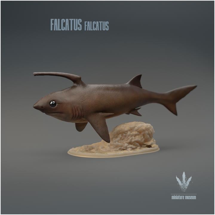 Falcatus falcatus : The Prehistoric Chimaera - UNPAINTED 3D Resin Figure - Miniature Museum
