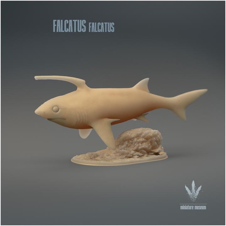 Falcatus falcatus : The Prehistoric Chimaera - UNPAINTED 3D Resin Figure - Miniature Museum