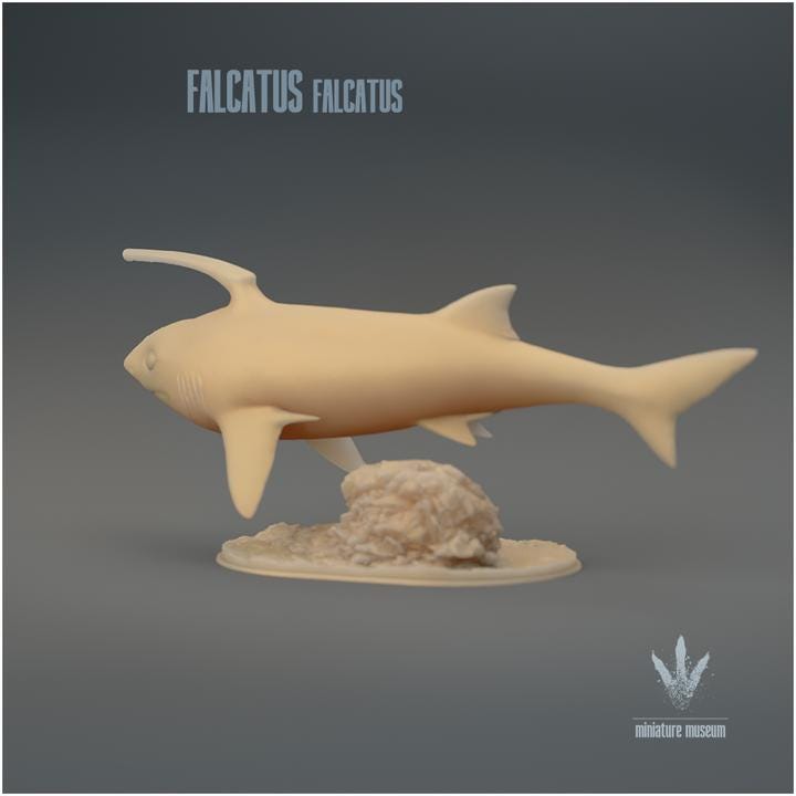 Falcatus falcatus : The Prehistoric Chimaera - UNPAINTED 3D Resin Figure - Miniature Museum