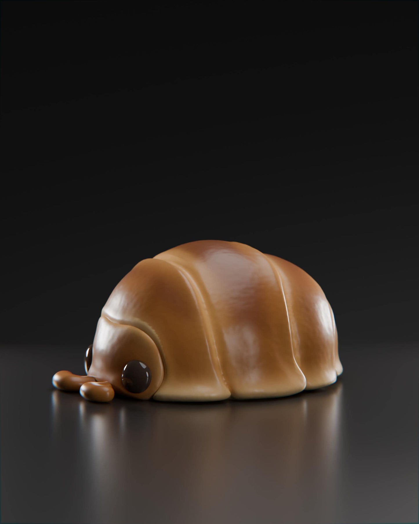 Isobread - UNPAINTED 3D Resin Figure - Grumpii Art Toy