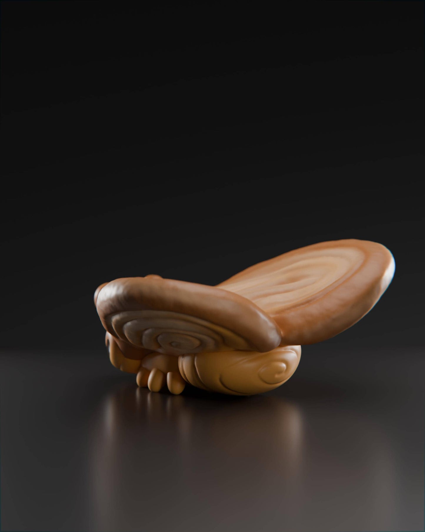 Butterfly Cookii - UNPAINTED 3D Resin Figure - Grumpii Art Toy