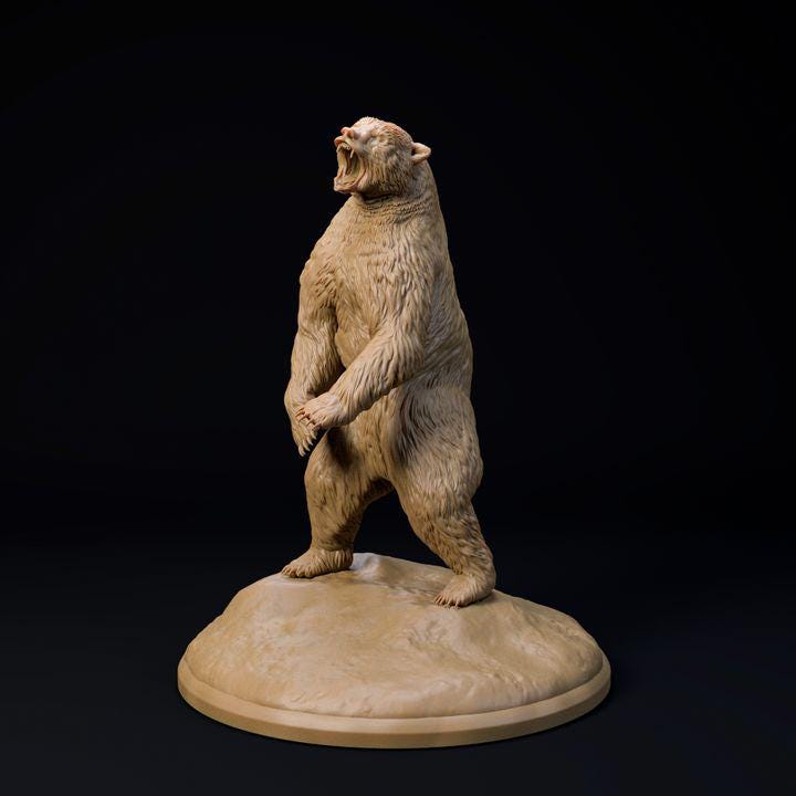 Arctodus Simus - UNPAINTED 3D Resin Figure - Dino and Dog Miniatures
