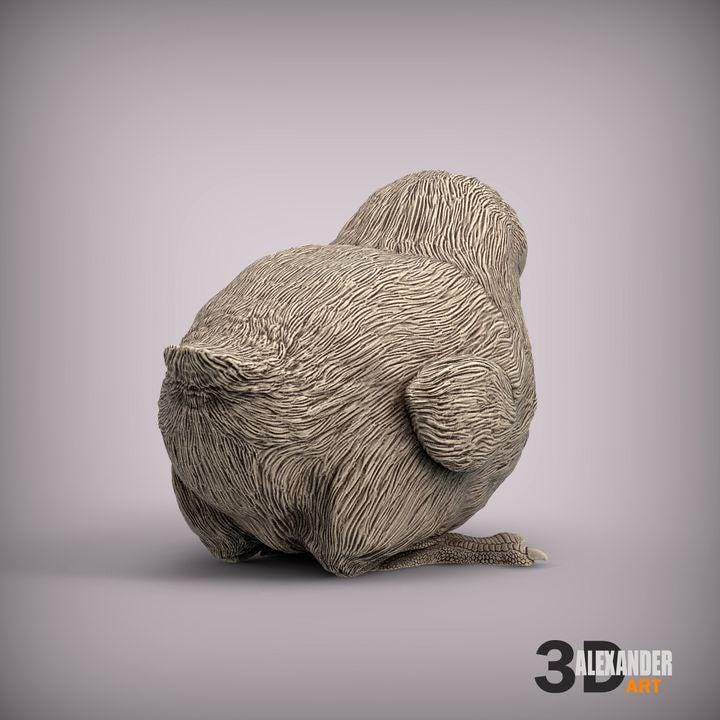 Sleeping Chick - UNPAINTED 3D Figure - Alexander3dart
