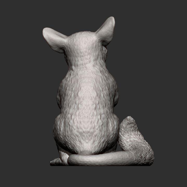 Smnigalsky Galago Bush Baby - UNPAINTED 3D figure - Alexander3dart