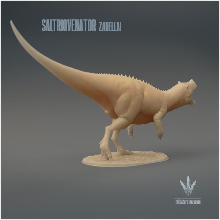 Saltriovenator zanellai : Roar - UNPAINTED 3D Resin Figure - Miniature Museum