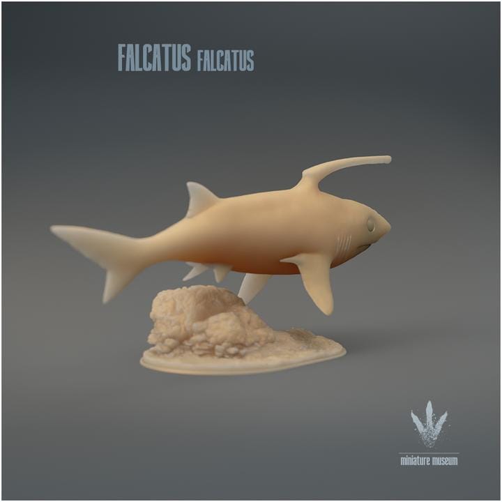 Falcatus falcatus : The Prehistoric Chimaera - UNPAINTED 3D Resin Figure - Miniature Museum