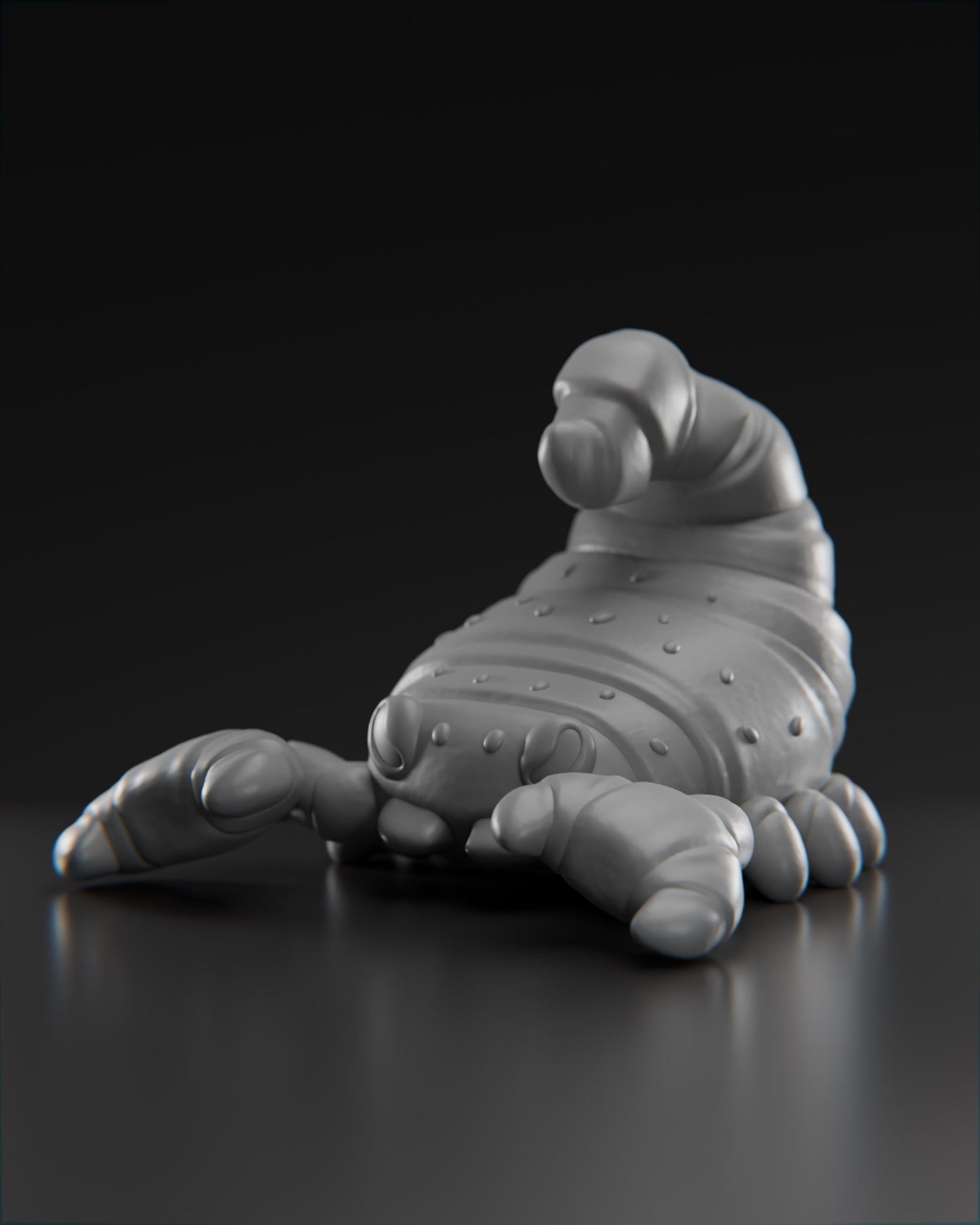 Scorssant - UNPAINTED 3D Resin Figure - Grumpii Art Toy